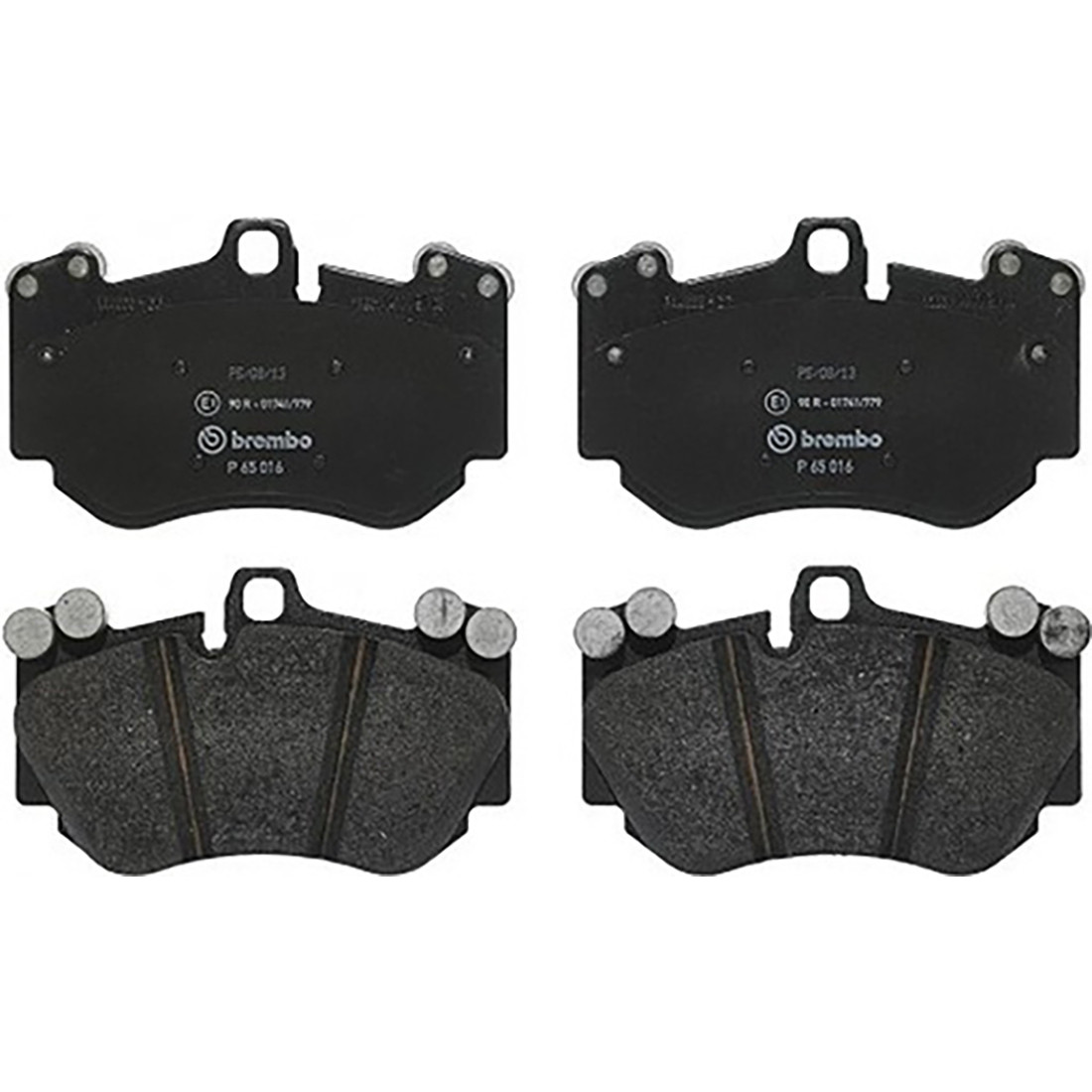 Brembo Front Low-Met Slotted Brake Pad Set For Porsche Cayenne Turbo Audi R8 RS5