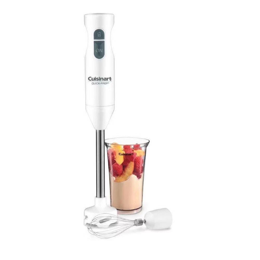 Cuisinart Quick-Prep Single-Speed Hand Blender - White - CHB-60TG: 250W
Opens in a new window or tab