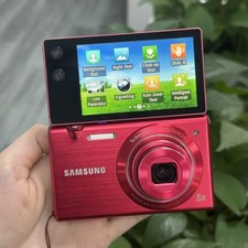 Samsung MV800 Flip-out Selfie 5x Zoom 16MP Touch Vlog Camera Tested Red English
