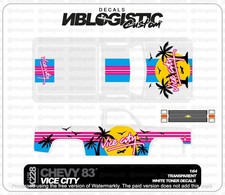 '83 CHEVY SILVERADO Custom WaterSlide Decal for hot wheels 1/64