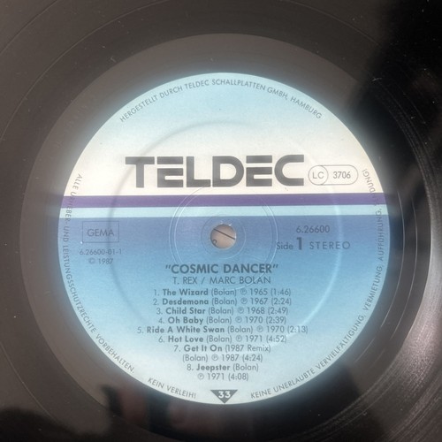 T. Rex / Marc Bolan - Cosmic Dancer (The Greatest Songs) LP (VG+/VG+) ' telex - Imagen 16 de 17