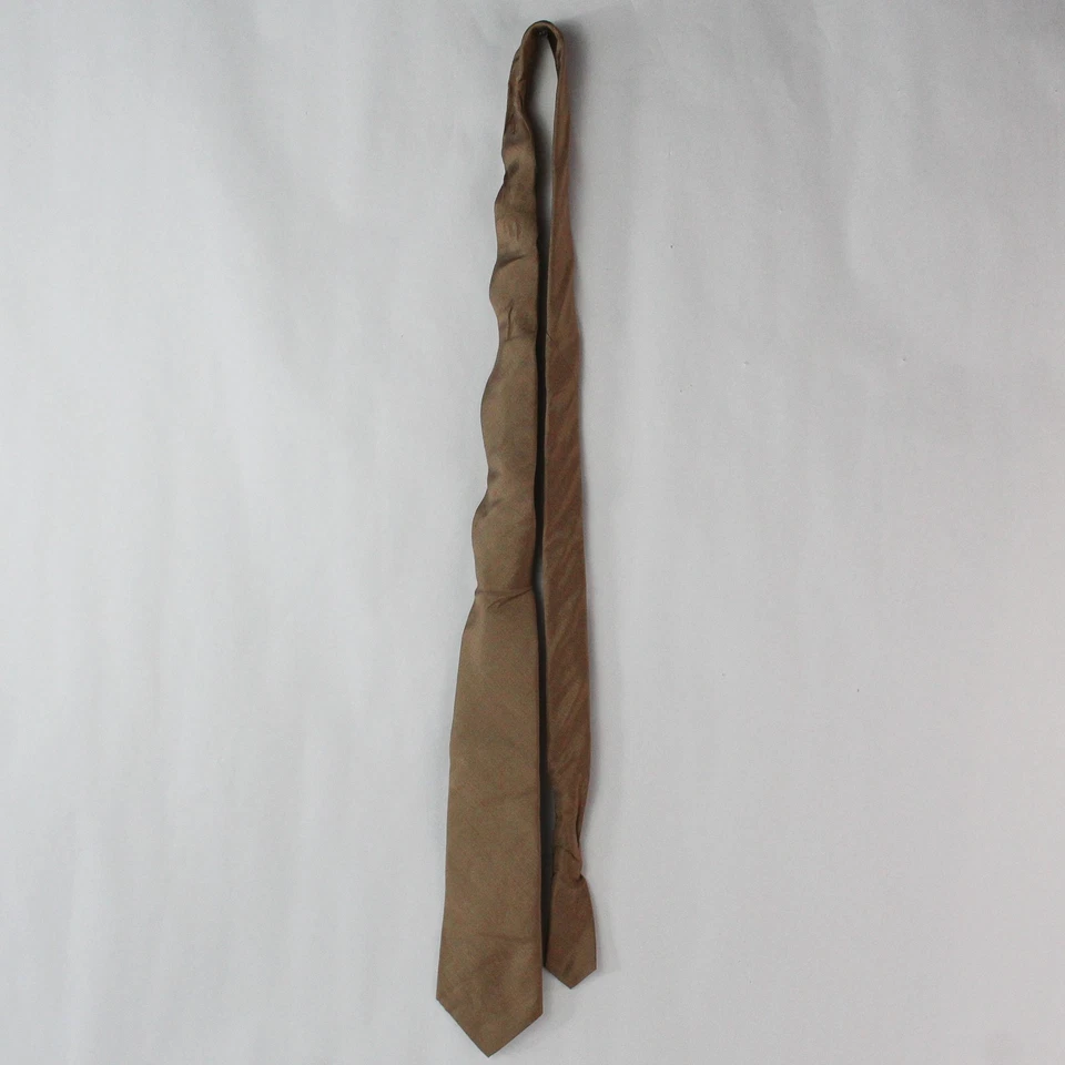Corbata marrón Austin Reed 54,5" de largo - Usada con diseño clásico Foto 4 de 4