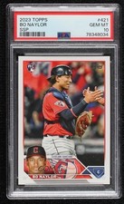 2023 Series 2 SSP Image Variation Golden Mirror Bo Naylor #421 PSA 10 GEM MT b4d