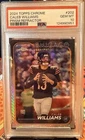 2024 Topps Chrome Prism Refractor Rookie Caleb Williams PSA 10 Gem MINT Bears