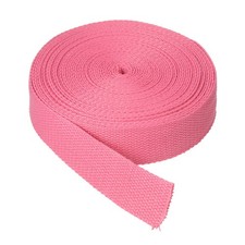 Cotton Twill Tape, 1-3/16" 10 Yards Cotton Ribbon Bias Binding Tape Pink