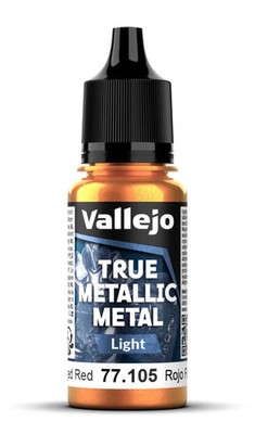 Vallejo True Metallic Metal 40versch.18ml  Serie light und Base (GP1ltr=250 )
