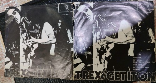 T. REX-Get It On & others Malaysia weird cover & label Ep 45 not lp - Picture 4 of 5