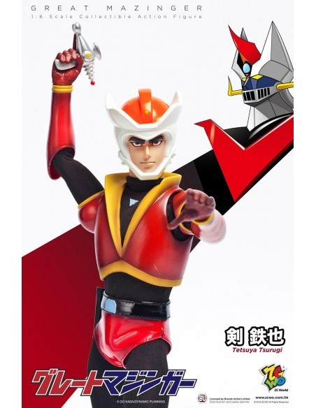 GREAT MAZINGER Grande Mazinga Tetsuya Tsurugi 30cm 1/6 Action
