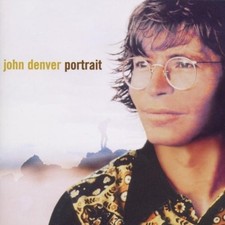 JOHN DENVER : PORTRAIT (CD) DISC + CVR ART - NO CASE - GOOD
