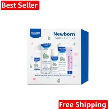 Newborn Arrival Gift Set - Baby Skincare  Bath Time Essentials - Natural  P...