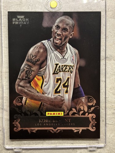 2012 Panini Black Friday FOIL CHROME SP #1 Kobe Bryant Los Angeles Lakers HOF - Picture 2 of 8
