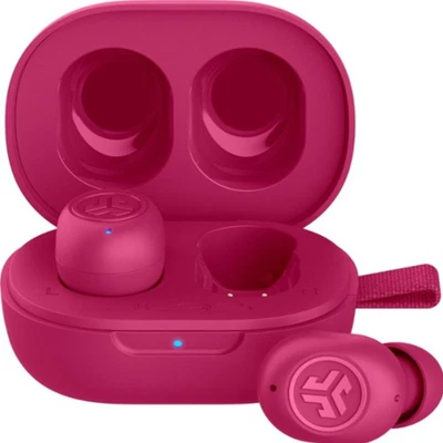 JLab EBJBMINIRPNK124 JBuds Mini True Wireless Bluetooth Earbuds - Pink
