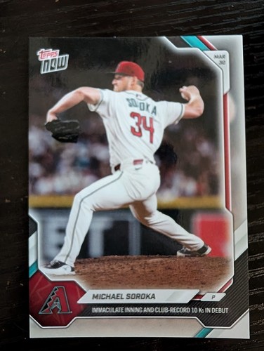 2026 Topps Now 34 Michael Soroka