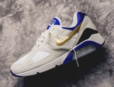Nike Air 180 Concord OG EU42 US8,5 Air Max 180 Concord Ultramarine Hot Lava - Photo 1/4