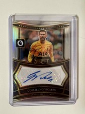 2024-25 GUGLIELMO VICARIO AUTO PANINI SELECT PREMIER LEAGUE SILVER AUTOGRAPHS