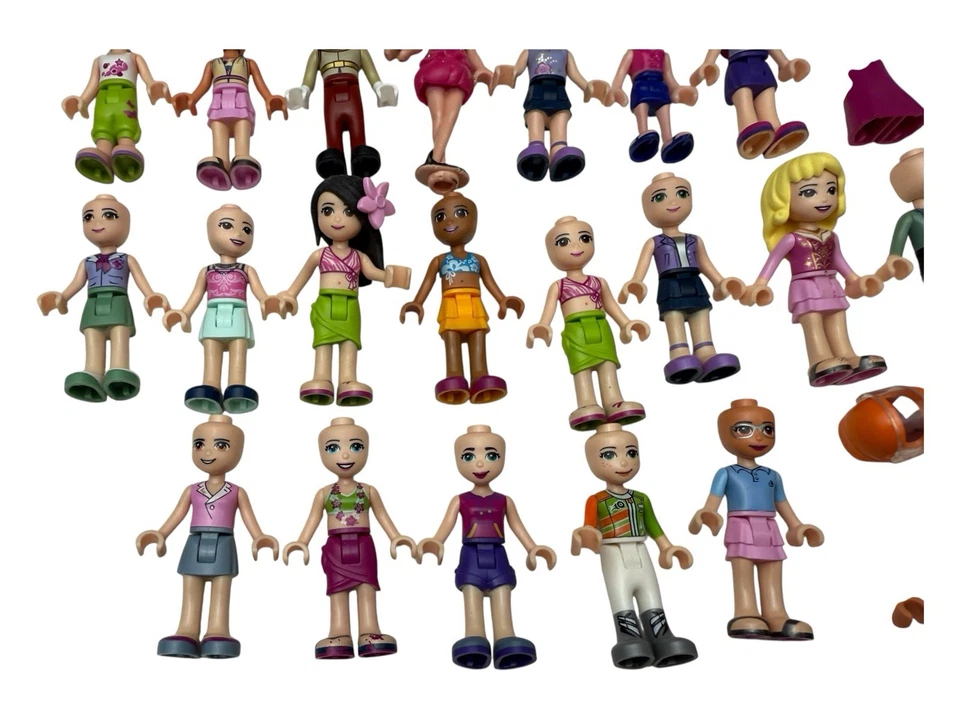 Lego Friends Minifigura Mixta Lote De 21 Accesorios Más Foto 4 de 4