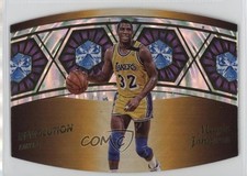 2024-25 Panini Revolution Ring Bearers Fractal Magic Johnson #11 HOF 1u6