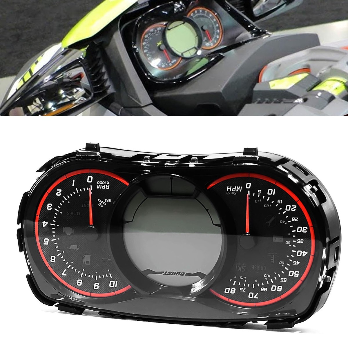 LCD Gauge Instrument Cluster Assembly 278003531 for Sea-Doo RXP