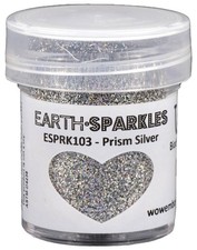 WOW Earth Sparkles Glitter 15ml-Prism Silver