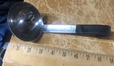 VOLLRATH 4 oz Short Ladle Stainless Steel 49704 Kool-touch Black Handle 4970410