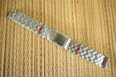 NOS BLIGER SEAMASTER 20MM HEAVY SS DEPLOYANT WATCH BAND WATCHBAND BRACELET STRAP