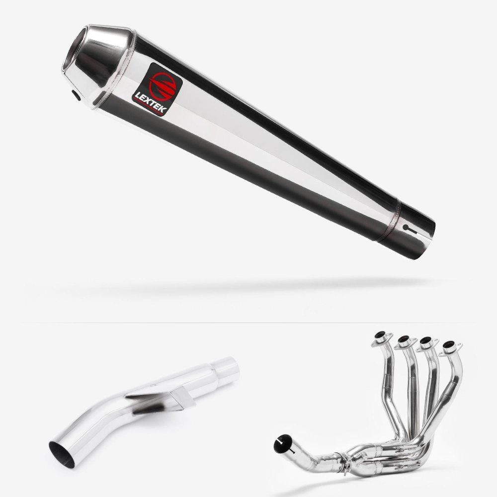 Lextek AC1 Classic Exhaust System 350mm for Kawasaki Versys 1000 (15-18)