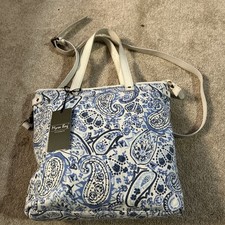 Myra Handbags My Shades of Blue Tote Bag S-9623