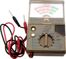 Watch Battery Tester Button Cell AA AAA D 9 Volt Tool Silver