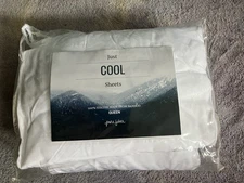 Pure Fiber Bamboo Queen Sheet Set White