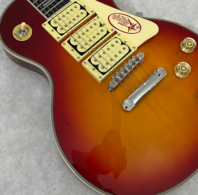 #ad High Quality Triple Pickups LP Electric Guitar Sunburst Color Professional Guita $259.74