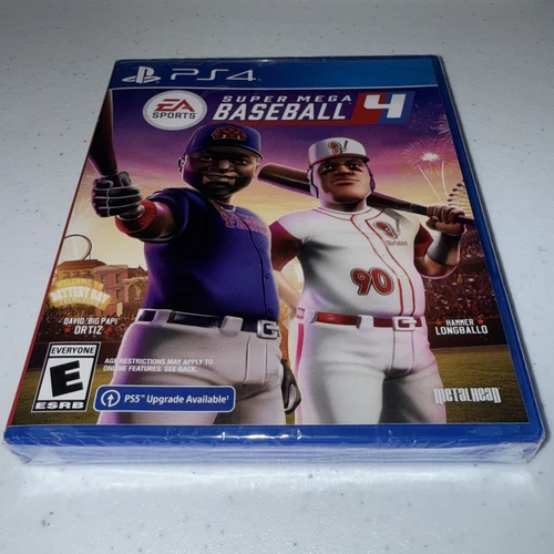 Super Mega Baseball 4 - Sony PlayStation 4 PS4 Brand New Sealed