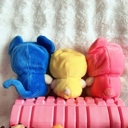 Vintage Sanrio Hello Kitty Transformation Mascot doll & plsuh 12 pieces mint - Picture 13 of 16
