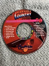 COUNTRY CHARTBUSTER HOT HITS KARAOKE CDG DISC 76