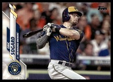 2020 Topps Eric Sogard Milwaukee Brewers #697
