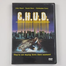 C.H.U.D. CHUD DVD 2001 w/ Poster Insert OOP Horror Movie Anchor Bay Daniel Stern