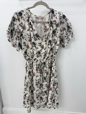 LOFT Wildflower Flounce Dress