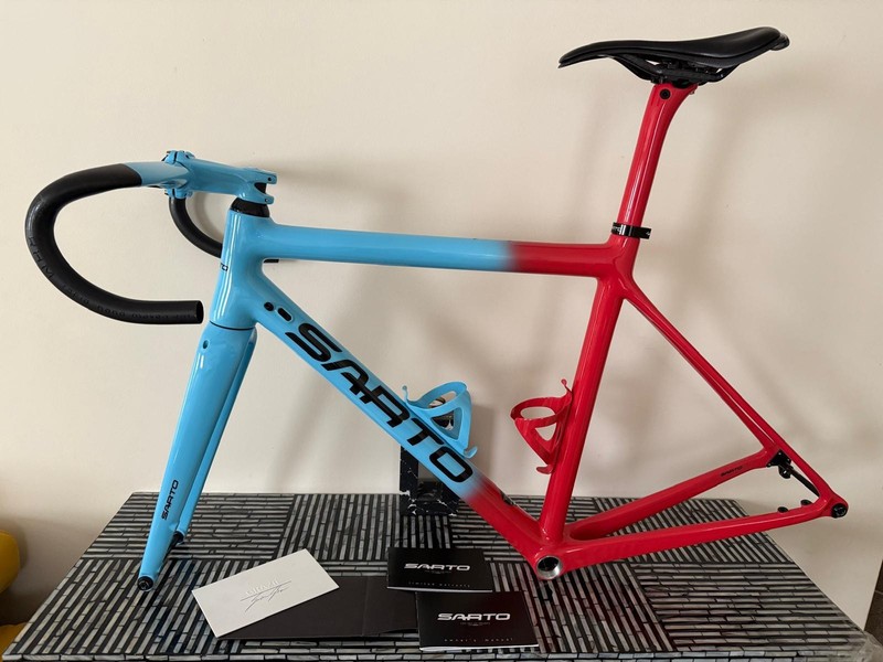 SARTO VENETO SL CARBON FRAMSET Disc, 51cm RRP 5k+ C60 C64 C68 NOT Colnago 2022
