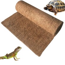 Hamiledyi 35.415.7" Reptile Carpet Coconut Fiber Substrate Large Lizard Cage Mat