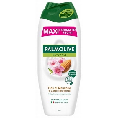 Palmolive Bagnodoccia Crema 750 Ml. Fiori Di Mandorlo & Latte Idratante