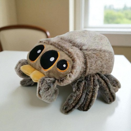 Lucas the Spider Plush Toy, 20cm Soft Stuffed Animal, Cute Cartoon Spider Doll - Picture 1 of 4