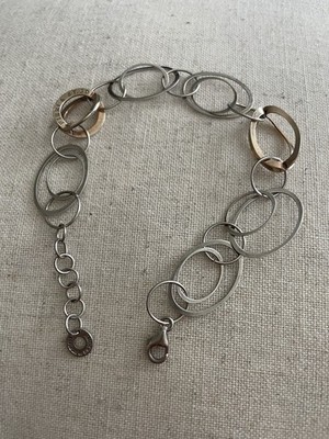 Alfieri & St. John Armband Jet Set Collection Sterling Silber 925 Italy