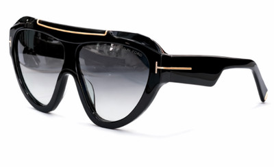 Tom Ford Linden Sunglasses FT1094 Black/Gray Gradient 72-11-120mm With Case New