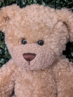 Build-A-Bear Curly Teddy Bear 2005 Retired Plush 15  Brown BABW Classic Bear