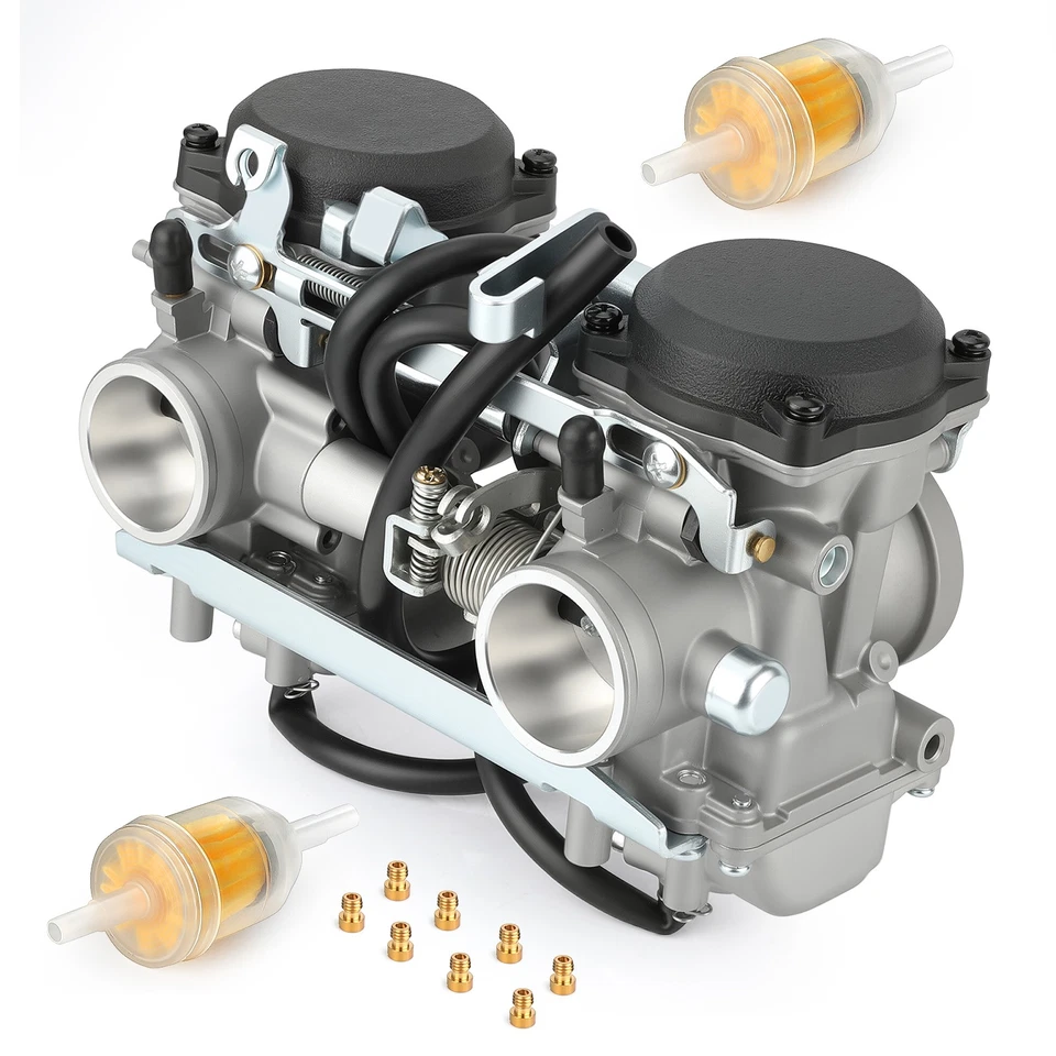 Carburador 15001-1334 para Kawasaki Ninja 500 500R EX500 1987-2009 con filtro de aceite Foto 4 de 4