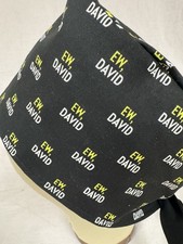 Men/Women Surgical Scrub Cap Lined Comedy David 100 Cotton
