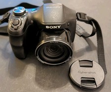 Sony Cyber-shot DSC-H200 20.1MP Digital Camera 26x Zoom TESTED CLEAN