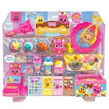 Pinkfong Ice Cream Donut Cafe Playset Role-Play Educational Kids Toys Age3