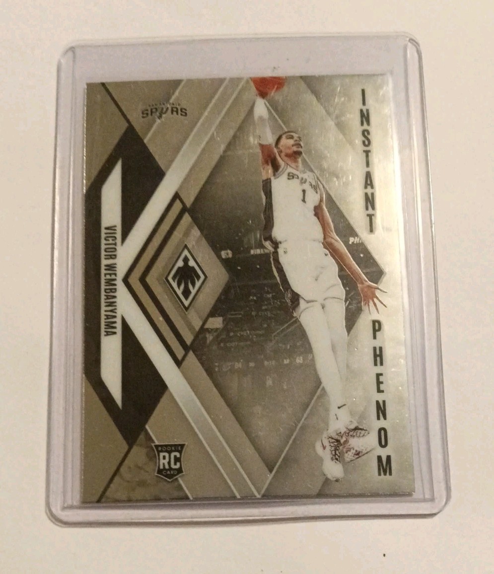 2023-24 Panini Phoenix - Instant Phenom Victor Wembanyama #13 Silver (RC)