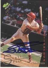 Autographed Baseball Cards - Hand Signed Players Last Names P thru Z - You Pick