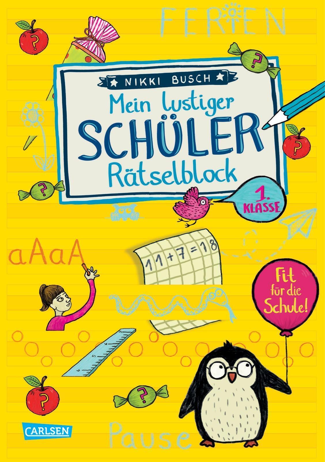 Thumbnail - Mein Lustiger Schüler-rätselblock. Rätsel Für Die 1. Klasse | Nikki